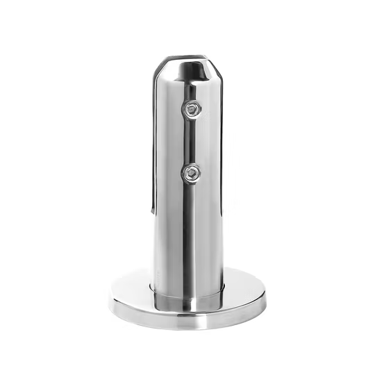 Barandillas de vidrio sin marco con espigas de brida de vidrio de acero inoxidable 304 316 2205